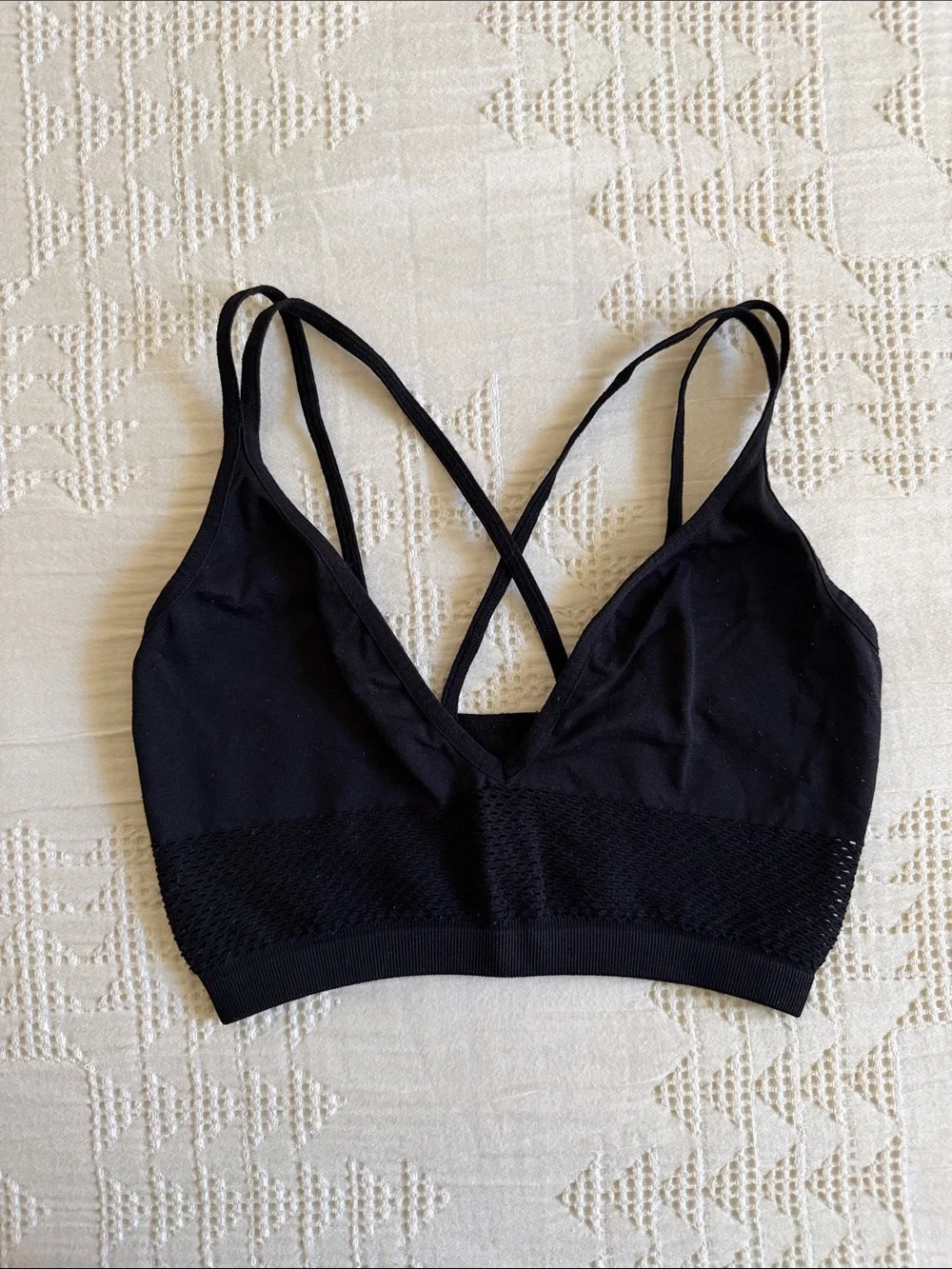Emma and Sam Fishnet Bralette